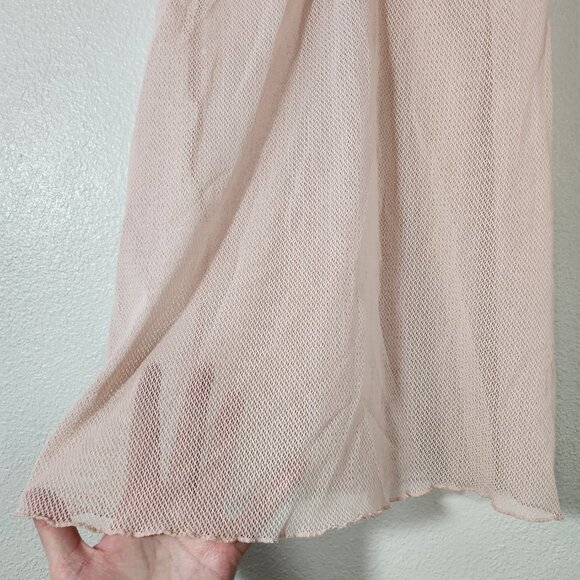 b.tempt’d by Wacoal Lace Encounter Pink Rose Smoke Chemise Sz XL - Picture 10 of 16